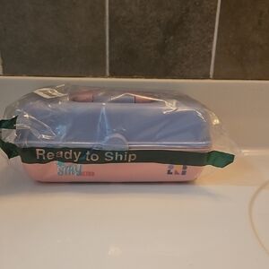 Caboodles Stay Retro Adodable Organzier With Moveable Trays Inside